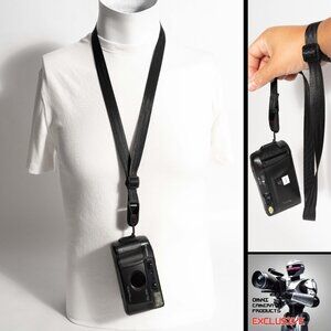 Pocket Camera Strap Black Single Point Mount w Peak Design Anchor  40" x 3/4"